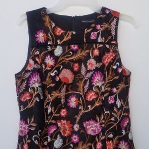 WHITE HOUSE BLACK MARKET EMBROIDERED DRESS
